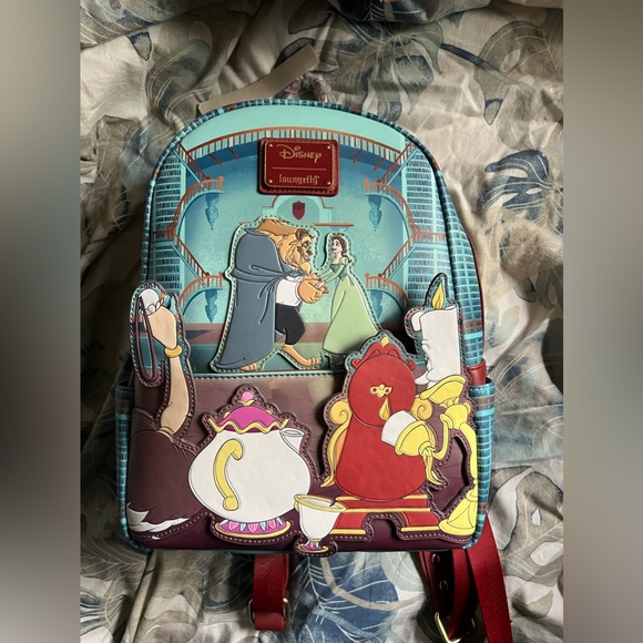 NWT beauty and the beast loungefly - Picture 1 of 5